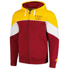 NFL Washington Commanders Starter Running Back Full-Zip Hoodie