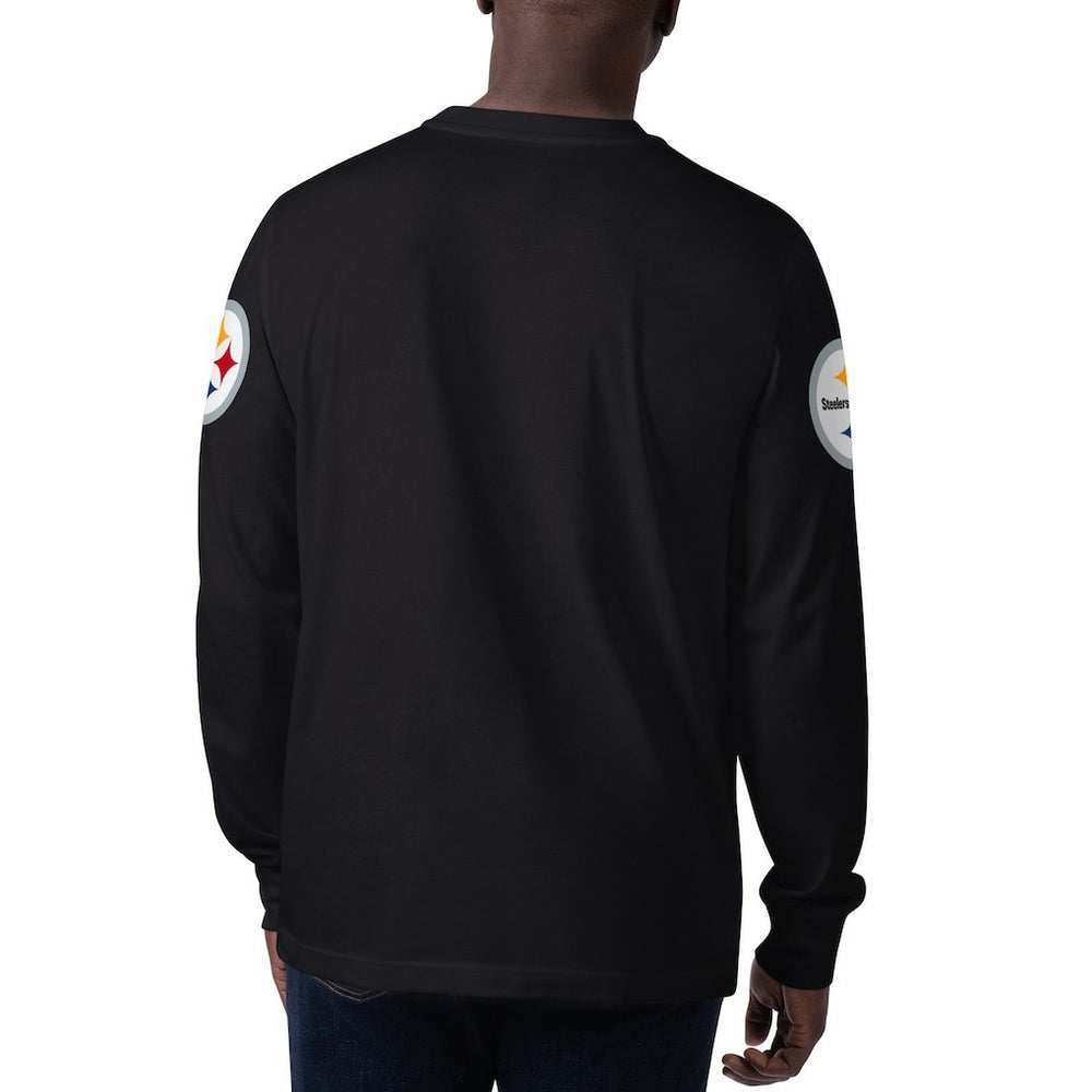 NFL Pittsburgh Steelers Starter Clutch Hit Long Sleeve T-Shirt