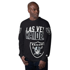 NFL Las Vegas Raiders Starter Clutch Hit Long Sleeve T-Shirt