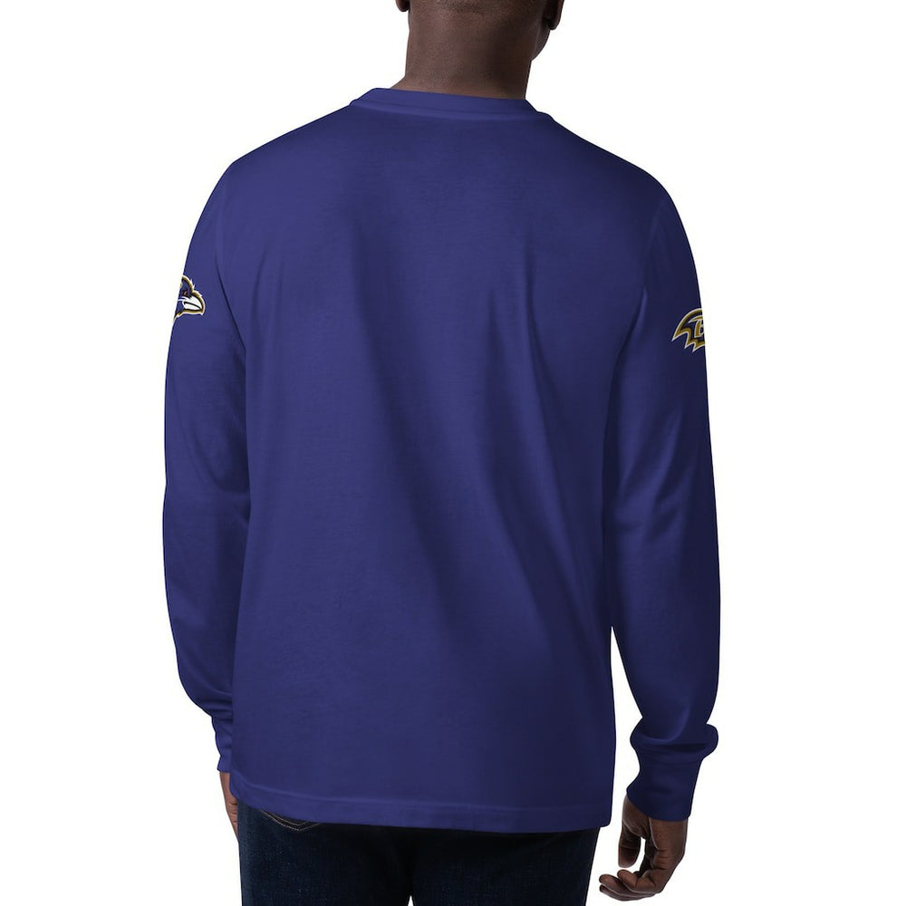 NFL Baltimore Ravens Starter Clutch Hit Long Sleeve T-Shirt