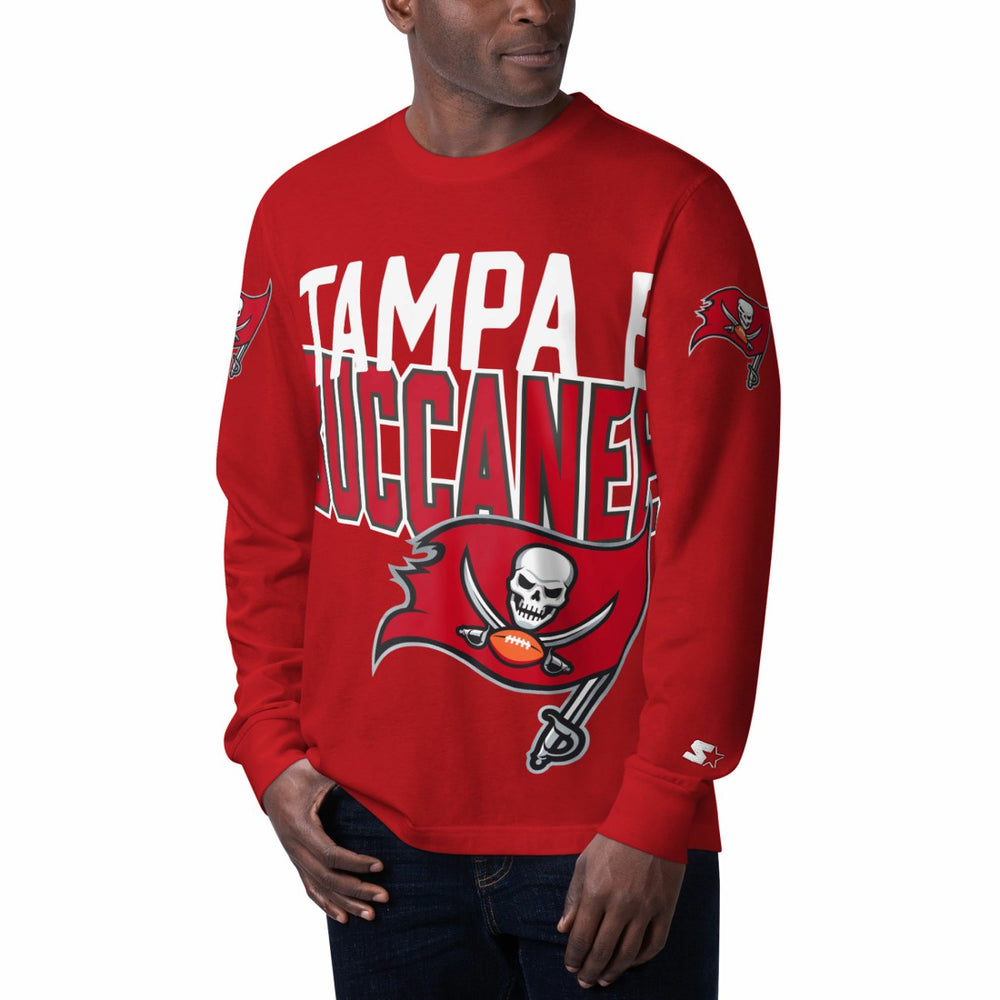 NFL Tampa Bay Buccaneers Starter Clutch Hit Long Sleeve T-Shirt