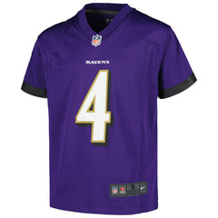 NFL Baltimore Ravens Zay Flowers  Youth Game Jersey