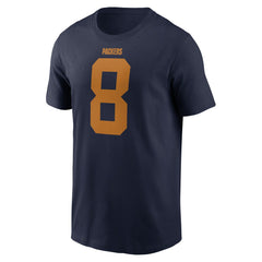 NFL Green Bay Packers Josh Jacobs  Player Name & Number T-Shirt