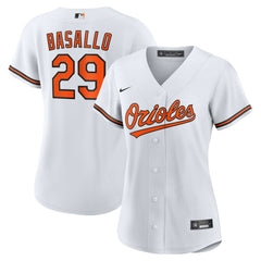 Samuel Basallo Baltimore Orioles Women's Replica Player Jersey - White | Nike