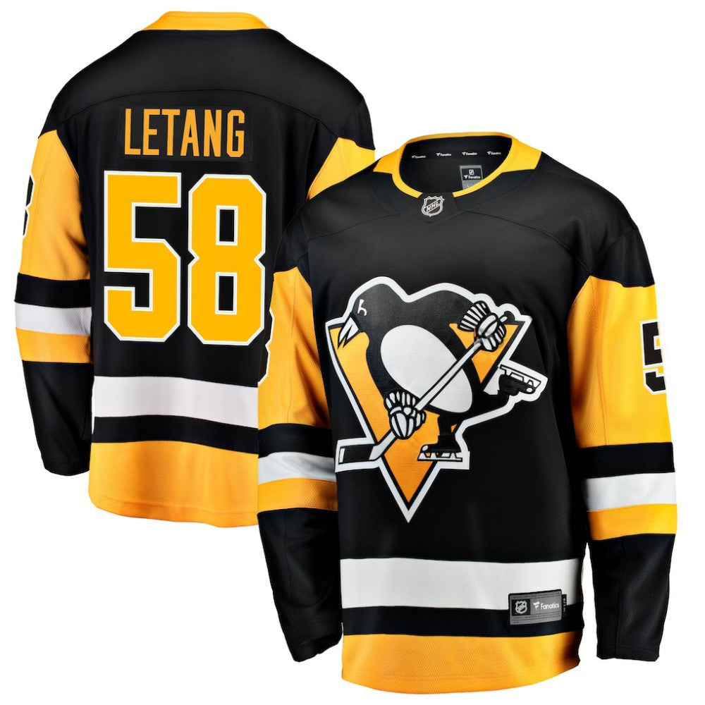 Kris Letang Pittsburgh Penguins Fanatics Home Breakaway Jersey