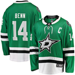 Jamie Benn Dallas Stars Fanatics Captain Patch Home Breakaway Jersey