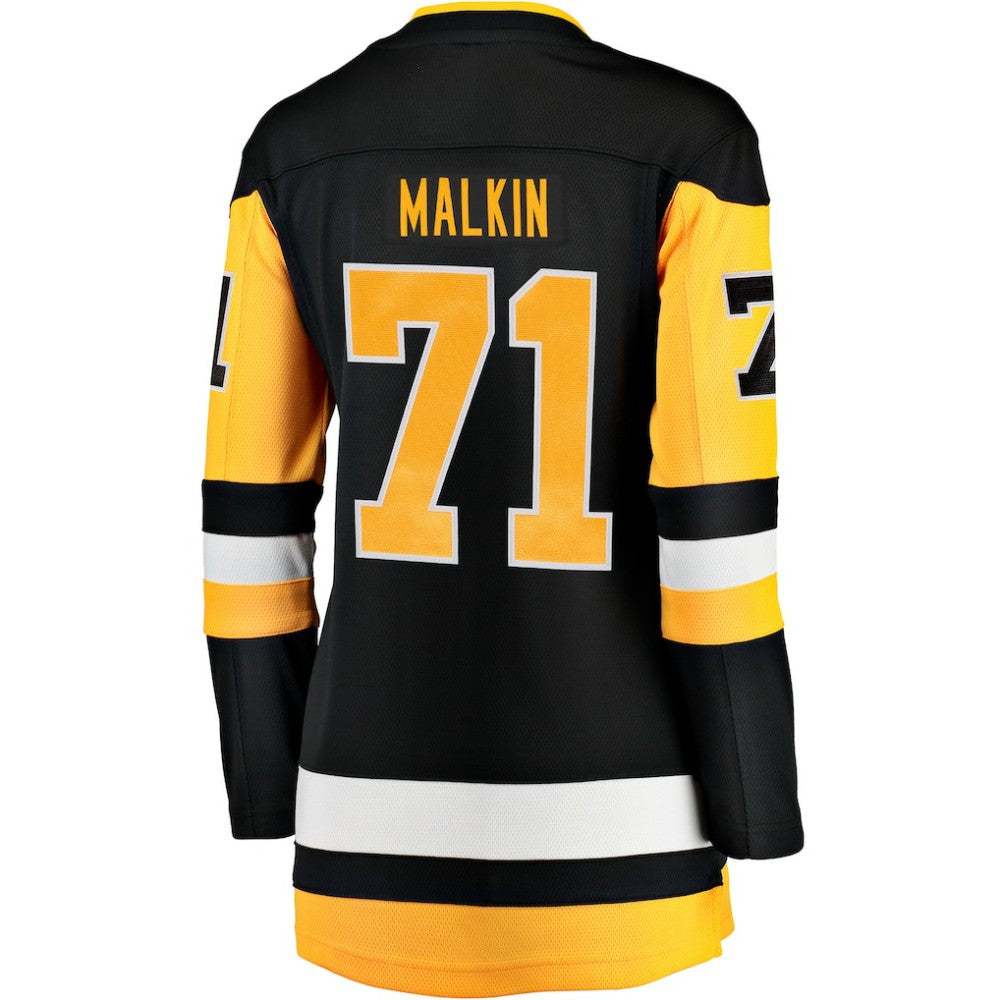 Evgeni Malkin Pittsburgh Penguins Fanatics Women's Home Breakaway Player Jersey