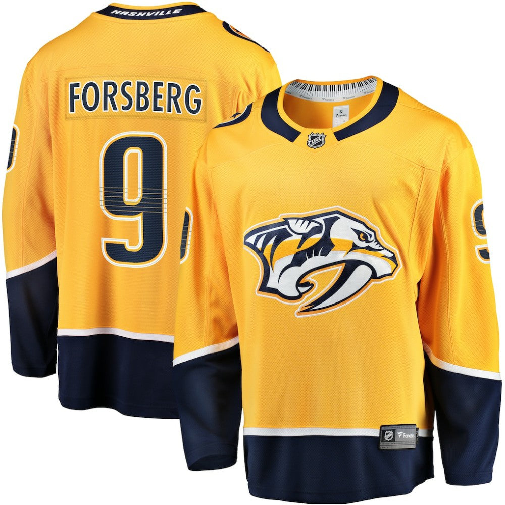 Filip Forsberg Nashville Predators Fanatics Home Breakaway Jersey
