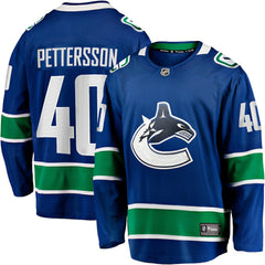 Elias Pettersson Vancouver Canucks Fanatics Home Breakaway Jersey