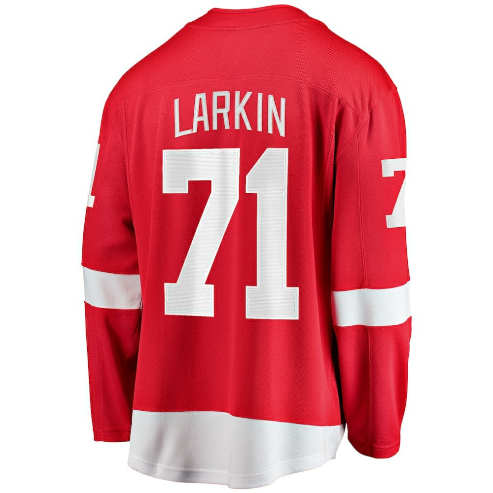Dylan Larkin Detroit Red Wings Fanatics Branded Captain Home Breakaway Jersey