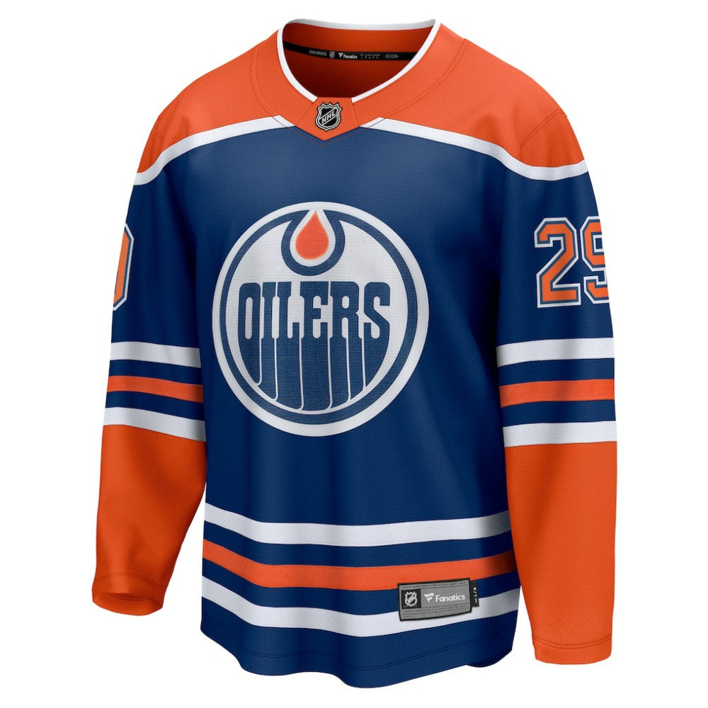 Leon Draisaitl Edmonton Oilers Fanatics Home Breakaway Jersey