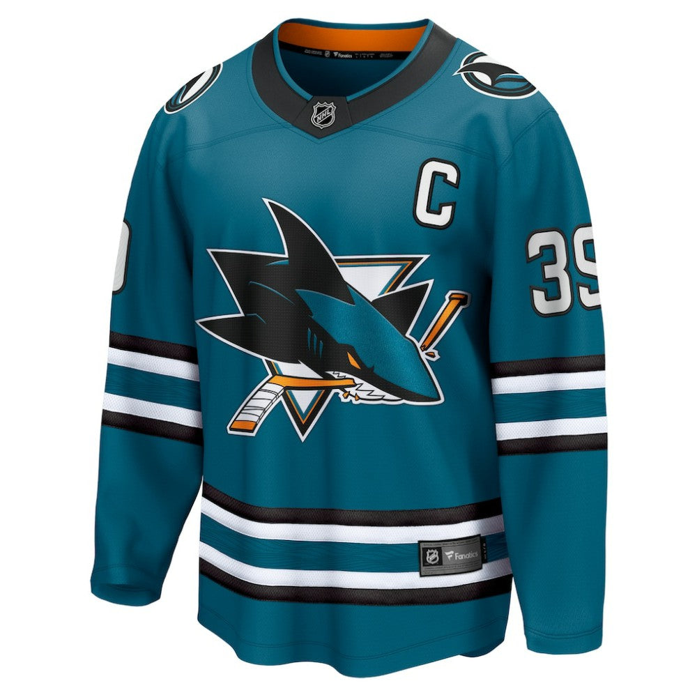 Logan Couture San Jose Sharks Fanatics Home Breakaway Jersey