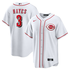 Ke'Bryan Hayes Cincinnati Reds Home Replica Jersey - White | Nike