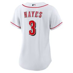Ke'Bryan Hayes Cincinnati Reds Women's Home Replica Jersey - White | Nike