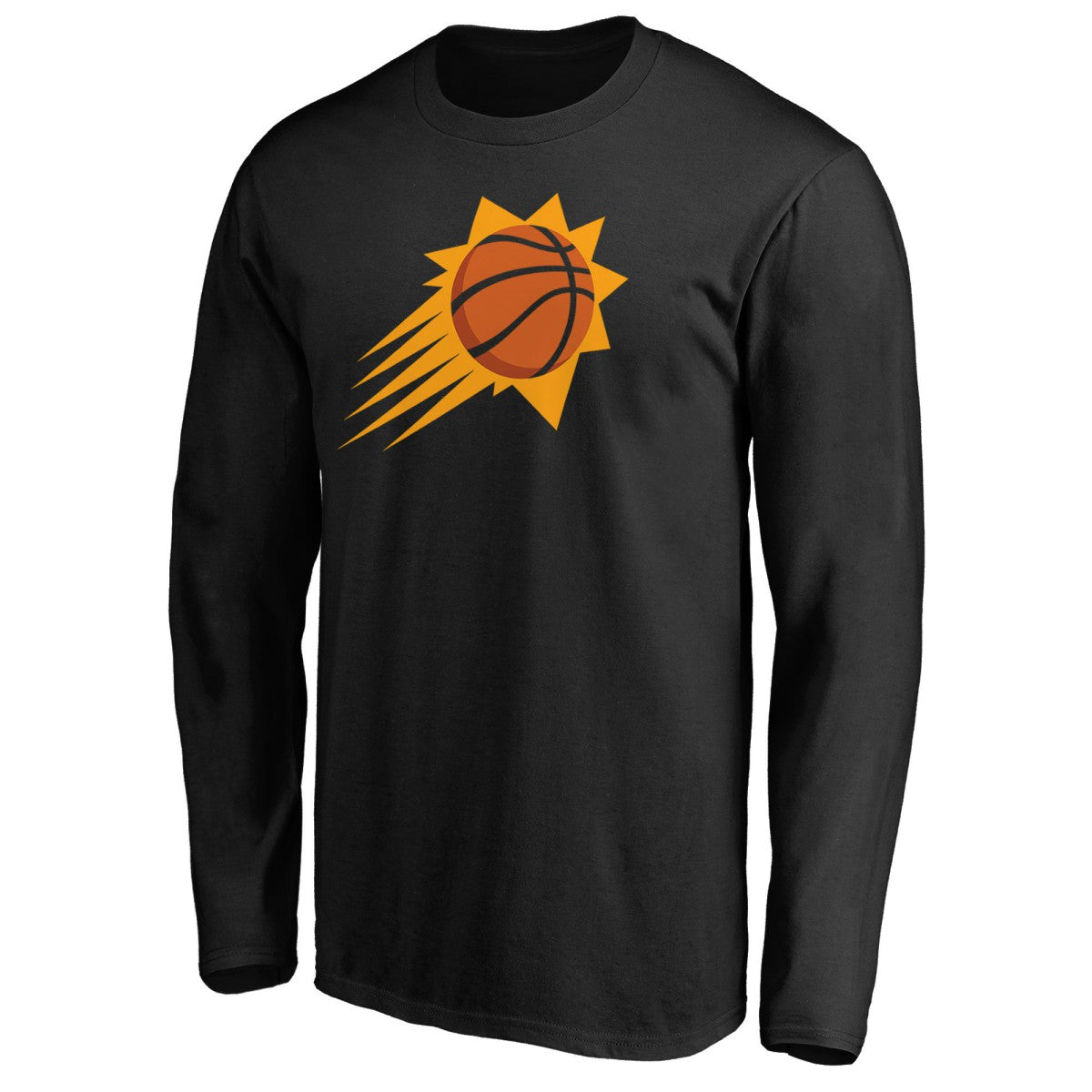 Phoenix Suns Primary Logo Long Sleeve T-Shirt - Black cheap
