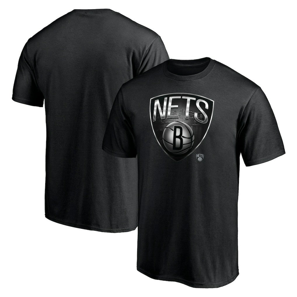 Brooklyn Nets Midnight Mascot T-Shirt - Black cheap