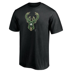 Milwaukee Bucks Midnight Mascot T-Shirt - Black on sale
