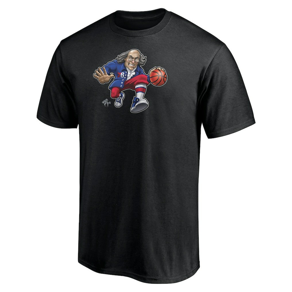 Philadelphia 76ers Midnight Mascot T-Shirt - Black outlet