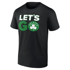 Boston Celtics Hometown Collection Let's Go T-Shirt - Black on sale