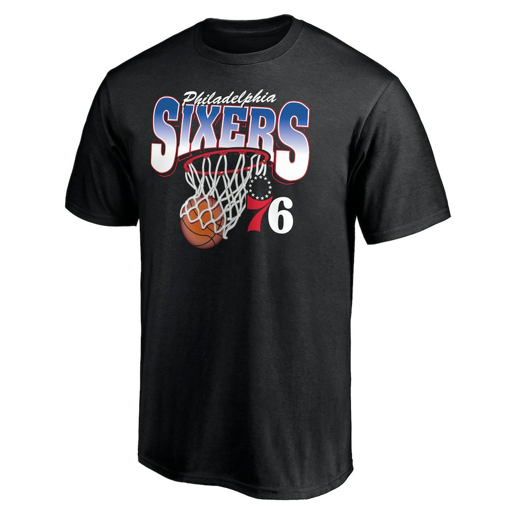 Philadelphia 76ers Balanced Floor T-Shirt - Black sale