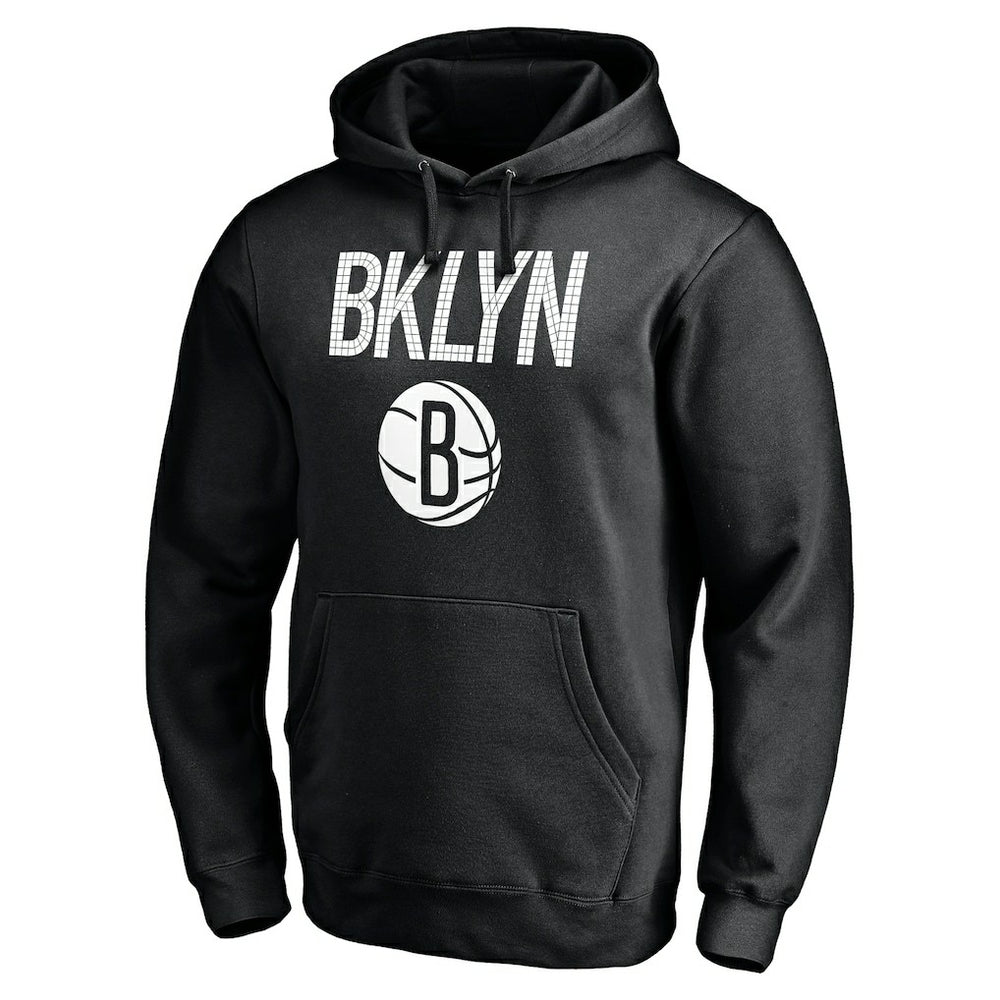 Brooklyn Nets Hometown Collection Post Up Pullover Hoodie - Black online