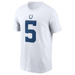 NFL Indianapolis Colts Anthony Richardson  Player Name & Number T-Shirt
