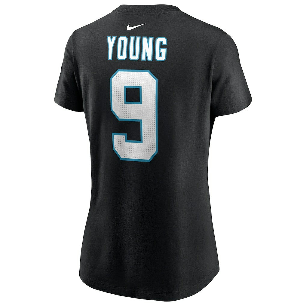NFL Carolina Panthers Bryce Young  Women's Player Name & Number T-Shirt