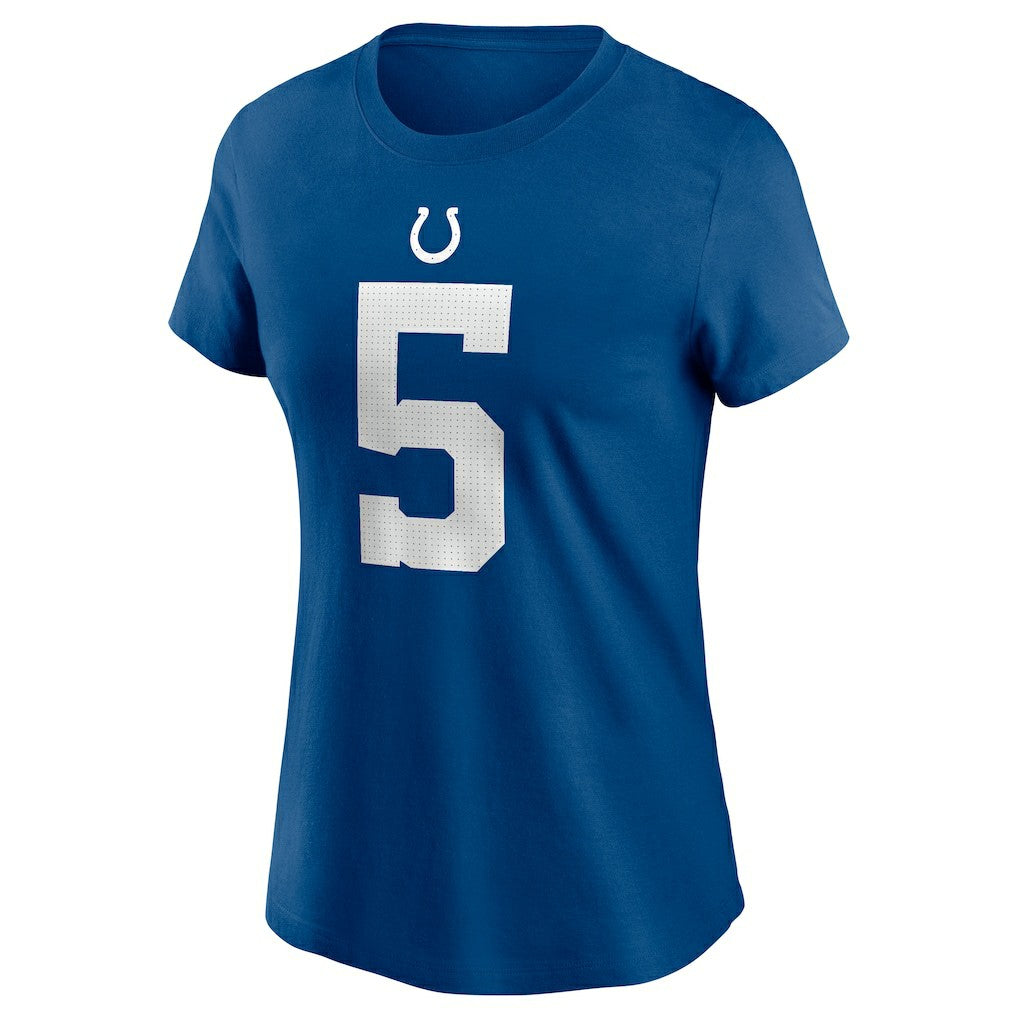 NFL Indianapolis Colts Anthony Richardson  Women's Player Name & Number T-Shirt