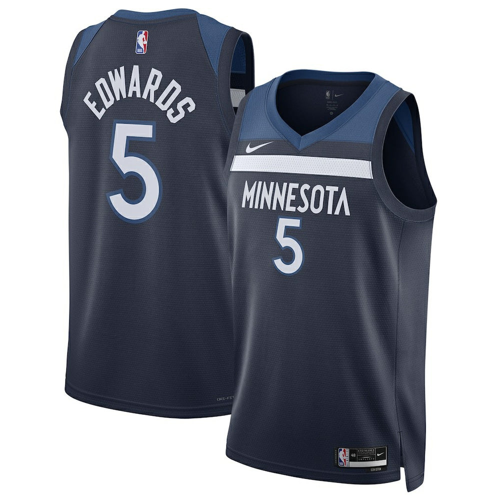 Anthony Edwards Minnesota Timberwolves Unisex Swingman Jersey - Icon Edition - Navy | Nike outlet