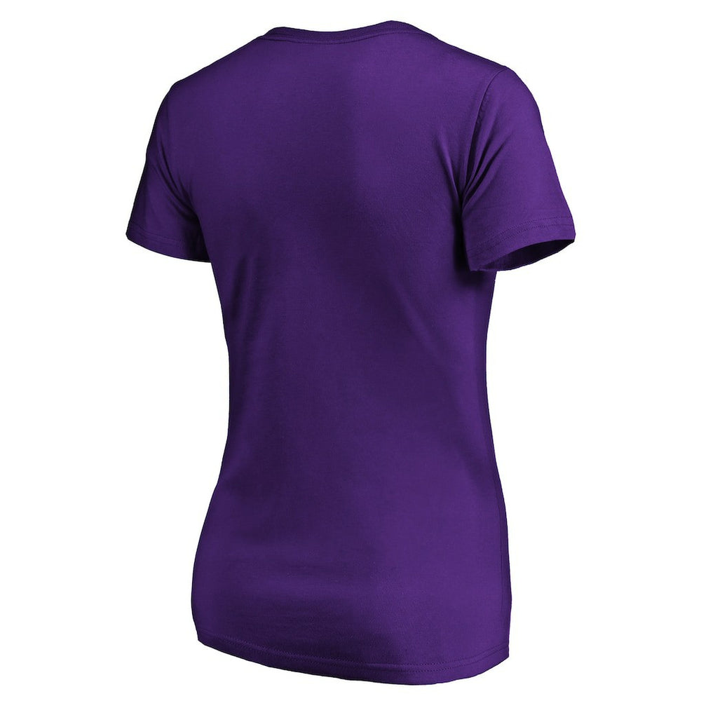 NFL Minnesota Vikings Women's Script V-Neck T-Shirt