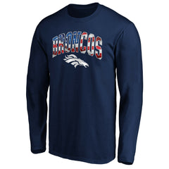 NFL Denver Broncos Banner Wave Long Sleeve T-Shirt