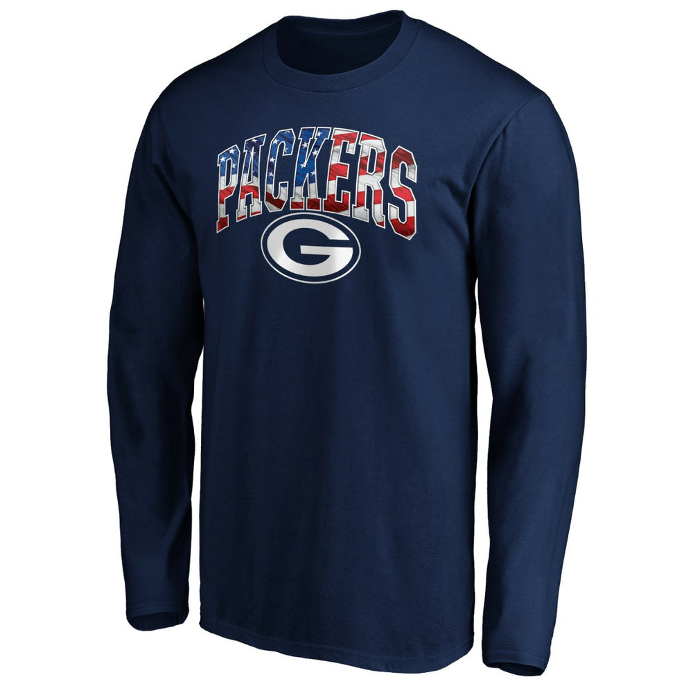 NFL Green Bay Packers Banner Wave Long Sleeve T-Shirt
