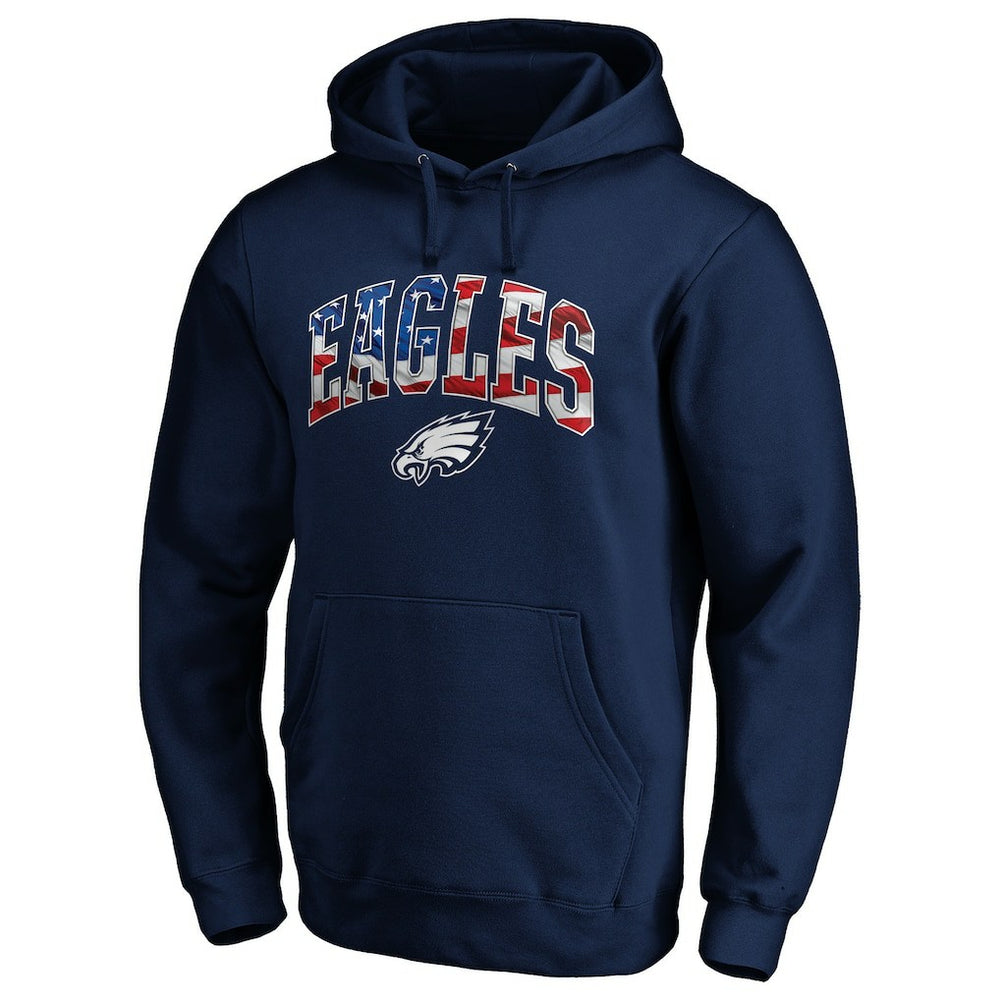 NFL Philadelphia Eagles Banner Wave Pullover Hoodie