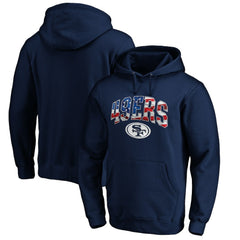 NFL San Francisco 49ers Banner Wave Pullover Hoodie
