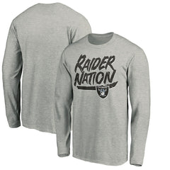 NFL Las Vegas Raiders Hometown Collection Raider Nation Long Sleeve T-Shirt