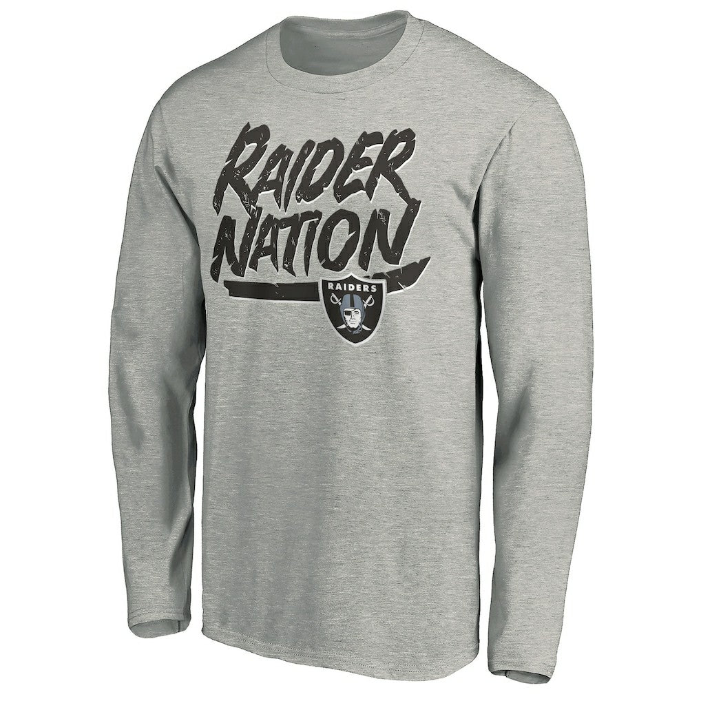 NFL Las Vegas Raiders Hometown Collection Raider Nation Long Sleeve T-Shirt