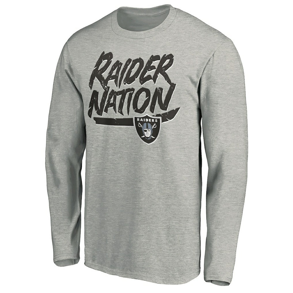 NFL Las Vegas Raiders Hometown Collection Raider Nation Long Sleeve T-Shirt