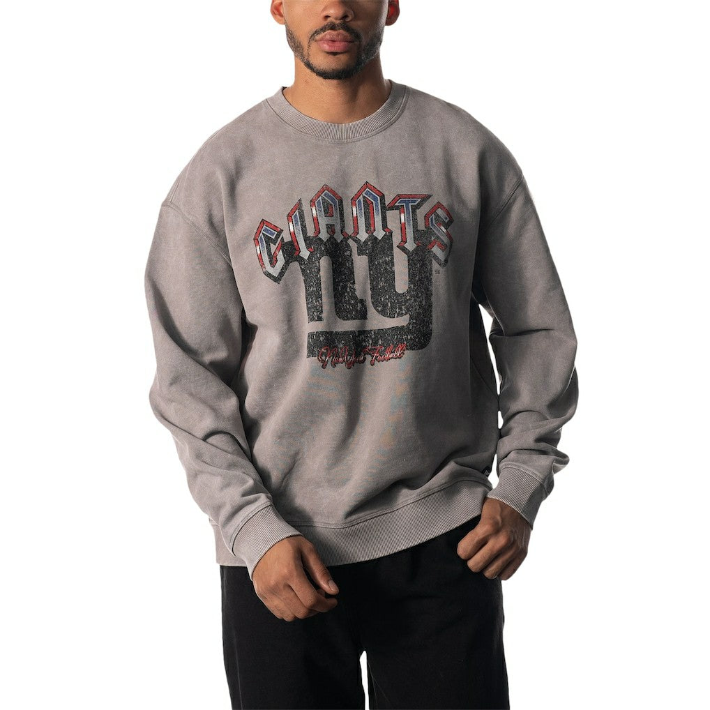 NFL New York Giants The Wild Collective Unisex Distressed Pullover Sweatshirt