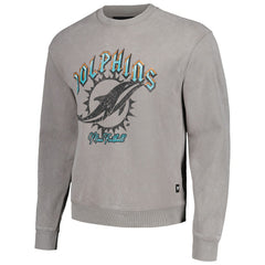NFL Miami Dolphins The Wild Collective Unisex Distressed Pullover Sweatshirt