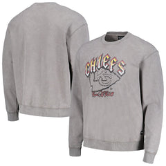NFL Kansas City Chiefs The Wild Collective Unisex Distressed Pullover Sweatshirt