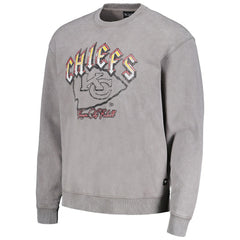 NFL Kansas City Chiefs The Wild Collective Unisex Distressed Pullover Sweatshirt