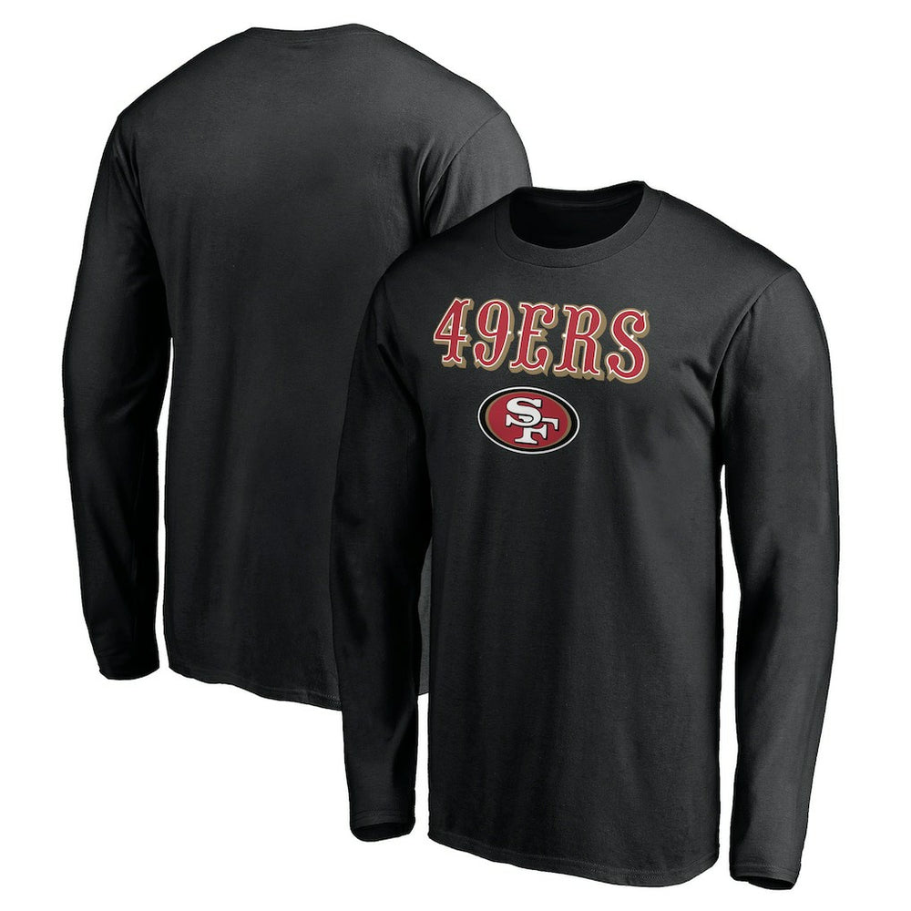 NFL San Francisco 49ers Team Lockup Long Sleeve T-Shirt