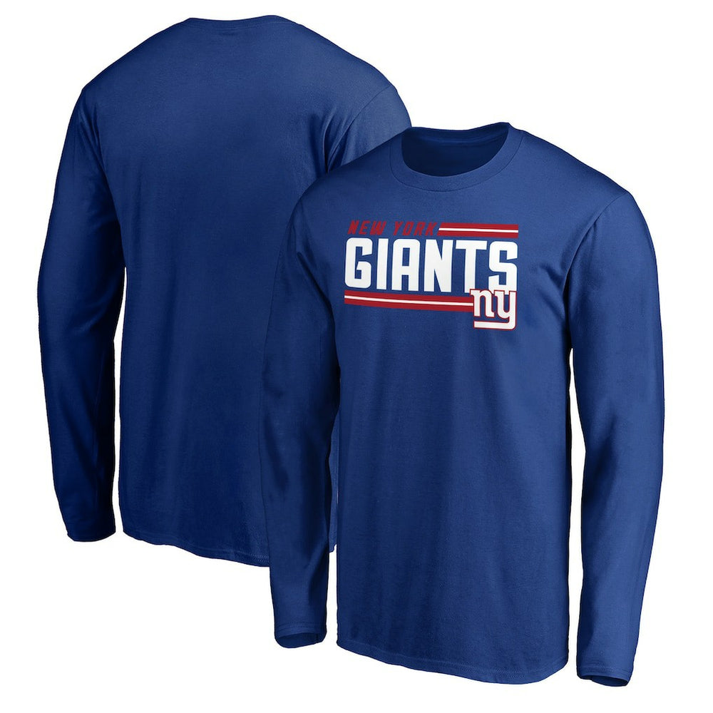 NFL New York Giants On Side Stripe Long Sleeve T-Shirt