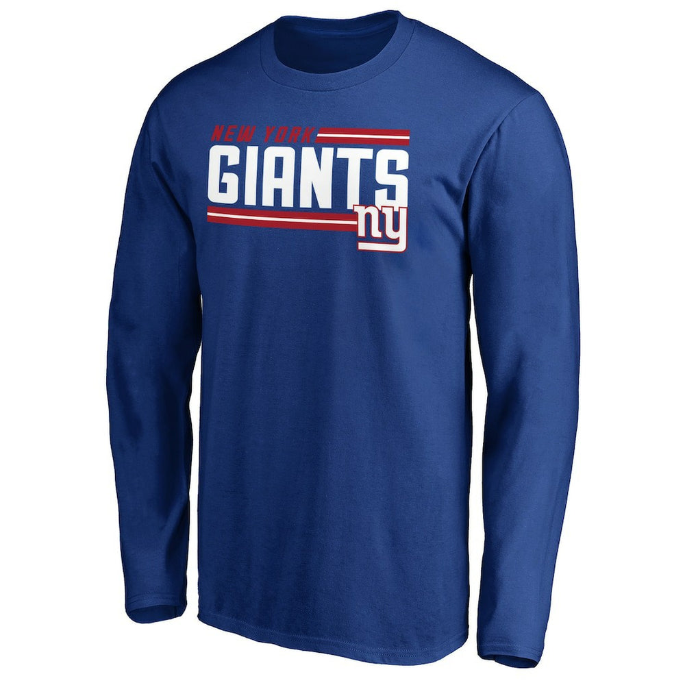 NFL New York Giants On Side Stripe Long Sleeve T-Shirt