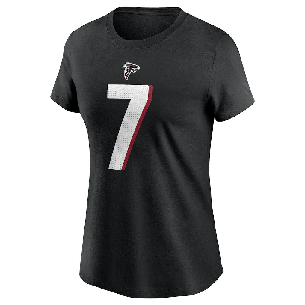 NFL Atlanta Falcons Bijan Robinson  Women's Player Name & Number T-Shirt