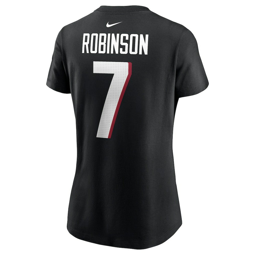 NFL Atlanta Falcons Bijan Robinson  Women's Player Name & Number T-Shirt