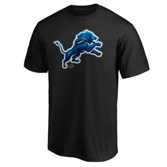 NFL Detroit Lions Midnight Mascot Team Logo T-Shirt