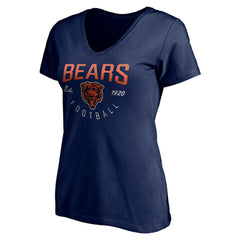 NFL Chicago Bears Women's Live For It V-Neck T-Shirt