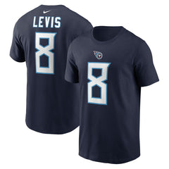 NFL Tennessee Titans Will Levis  Player Name & Number T-Shirt
