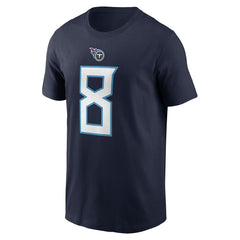 NFL Tennessee Titans Will Levis  Player Name & Number T-Shirt